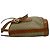 Céline Celine Vintage Macadam Blazon Logo Pattern Ledertasche Braun Beige - Ansicht 5