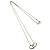 Tiffany & Co Collana Tiffany Vintage Double Loop Argento - vista 5