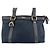 Borsa Gucci GG Canvas Blu navy - vista 2