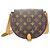 Borsa a Spalla Louis Vuitton Monogram Tambourin Marrone - vista 2