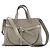 Borsa a mano in pelle Loewe Gate Beige