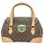Borsa Louis Vuitton Monogram Beverly GM Marrone