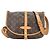 Borsa a Spalla Louis Vuitton Monogram Saumur 30 Marrone