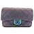 Chanel Purple Leather Matelassé Shoulder Bag - view 2