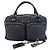 Borsa Gucci Canvas Crest blu navy