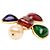 Spilla Broche Chanel Multi Gold Plated Multicolored Gripoix e Faux Pearl - vista 4
