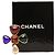 Spilla Broche Chanel Multi Gold Plated Multicolored Gripoix e Faux Pearl - vista 5