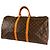 Louis Vuitton Marrone Monogram Keepall 55 - vista 2