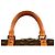 Louis Vuitton Marrone Monogram Keepall 55 - vista 4