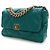 Chanel Green Large Lambskin 19 Flap Verde - vista 2