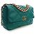 Chanel Green Large Lambskin 19 Flap Verde - vista 3