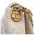 Chanel White Small CC Quilted Caviar Twist Your Buttons Flap Bianco - vista 6