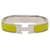 Hermès Yellow Narrow Enamel Clic H Bracelet GM  - view 1
