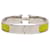 Hermès Yellow Narrow Enamel Clic H Bracelet GM  - view 3