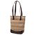 Tote de lona Burberry Beige Haymarket Check - vista 2