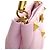 Borsa Valentino Pink Small Nappa Roman Stud The Handle Rosa - vista 6