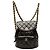 Chanel Duma Rucksack aus gestepptem schwarzem Lammleder Medium