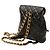 Chanel Duma Rucksack aus gestepptem schwarzem Lammleder Medium - Ansicht 2