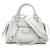 Sac Balenciaga White Mini Calfskin Motocross Neo Classic City Blanc  - vue 1