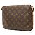 Louis Vuitton Marrone Monogram Musette Tango con Tracolla Corta - vista 2
