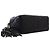 Borsa a tracolla Chanel Diana in agnello trapuntato nero Small con nappa - vista 12