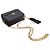 Borsa a tracolla Chanel Diana in agnello trapuntato nero Small con nappa - vista 14