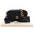 Borsa a tracolla Chanel Diana in agnello trapuntato nero Small con nappa - vista 15