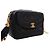 Borsa a tracolla Chanel Diana in agnello trapuntato nero Small con nappa - vista 2