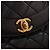 Borsa a tracolla Chanel Diana in agnello trapuntato nero Small con nappa - vista 7