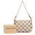 Louis Vuitton Mini Pochette Accessoires Damier Azur bianco - vista 9