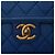 Chanel Blue Small Quilted Caviar Sunset On The Sea Flap - vista 7