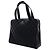 Borsa Bowler Chanel Black CC Quilted Caviar Nero - vista 3