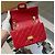 Chanel 2.55 Reissue Mini Borsa a Catena Rossa Rosso - vista 6