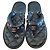 Chanel gesteppte Leder-Flip-Flops mit Charms Schwarz
