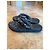 Chanel gesteppte Leder-Flip-Flops mit Charms Schwarz - Ansicht 2