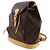 Louis Vuitton Montsouris Monogram MM Marrone - vista 3