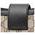 Piccola borsa a tracolla Gucci GG Supreme Padlock Chain Marrone Beige - vista 10