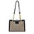Piccola borsa a tracolla Gucci GG Supreme Padlock Chain Marrone Beige - vista 3