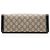 Piccola borsa a tracolla Gucci GG Supreme Padlock Chain Marrone Beige - vista 4
