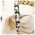Gabrielle Borsa a tracolla Chanel Lambskin 19 Medium Flap Bianco - vista 10