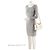 Gabrielle Borsa a tracolla Chanel Lambskin 19 Medium Flap Bianco - vista 5