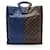 Tote Louis Vuitton Split Monogram Eclipse Canvas N/S Blau  - Ansicht 3