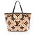 Tote Louis Vuitton Limited Edition Monogram Crafty Neverfull MM Nero - vista 3