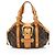 Louis Vuitton Vintage Limited Edition Monogram Canvas Theda GM Satchel Marrone
