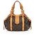 Louis Vuitton Vintage Limited Edition Monogram Canvas Theda GM Satchel Marrone - vista 3