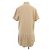 Miu Miu POPLIN KLEID Poplin-Kleid Beige - vista 2