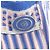 Top de punto Chanel Azul - vista 7