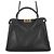 Borsa Fendi Peekaboo Essentially in pelle Nero