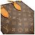 Borsa Louis Vuitton Monogram Sac Plat BB Rosso Monogramma - vista 8