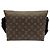 Borsa Messenger Magnetica Louis Vuitton Monogram Macassar Marrone - vista 2